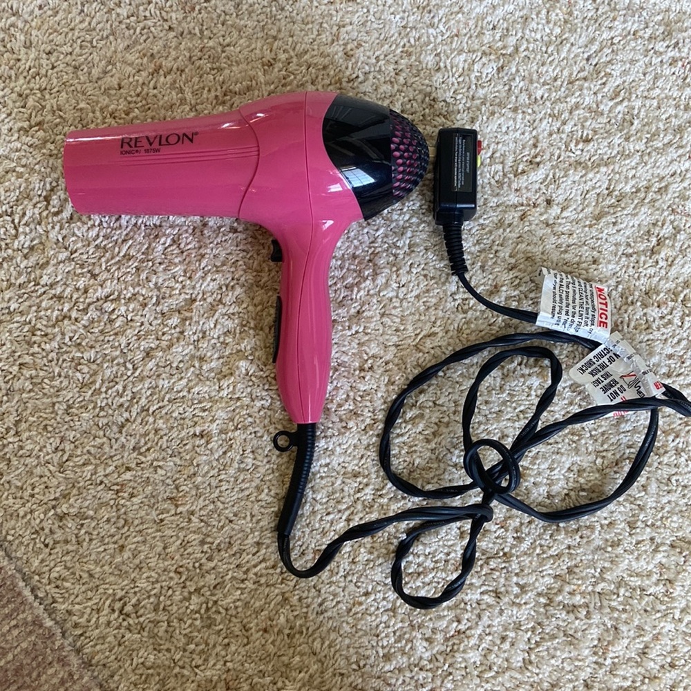 Pink Revlon Hair Dryer